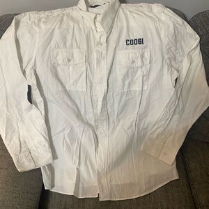 COPY - Coogi Button Down white shirt